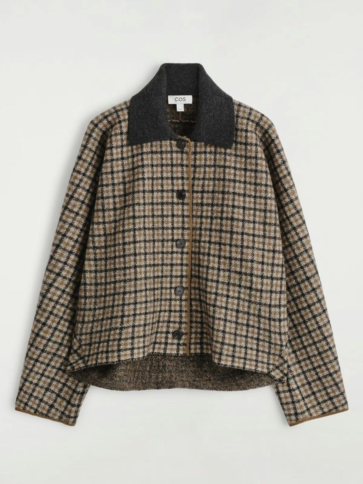 This COS Checked Jacket Is Selling Faster Than Any Other
