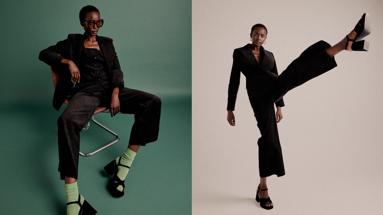 A Power Suit Is The Cool Girl’s Answer To Party Dressing – And This Nobody’s Child Version Is The Best