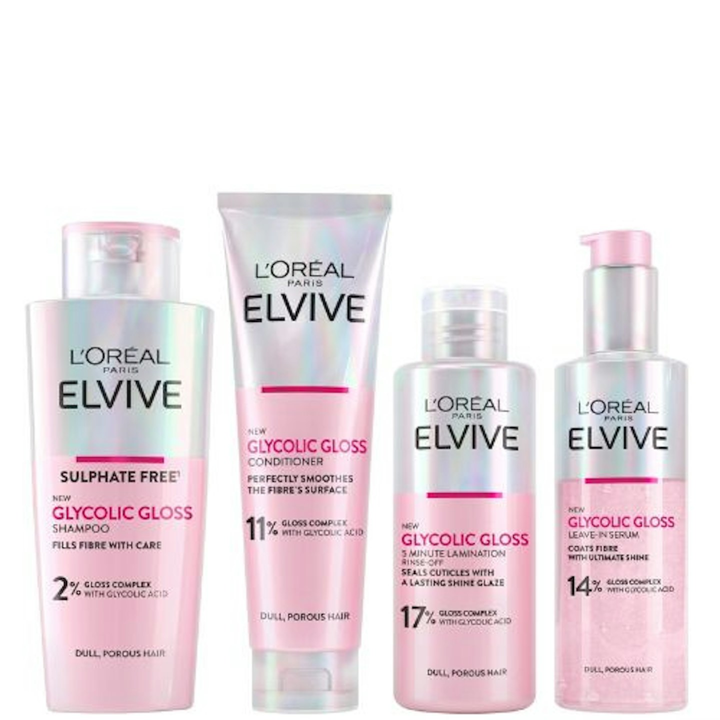 L'Oréal Paris Glycolic Gloss Range