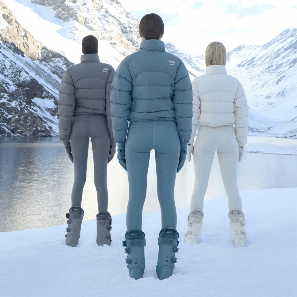 Skims x The North Face