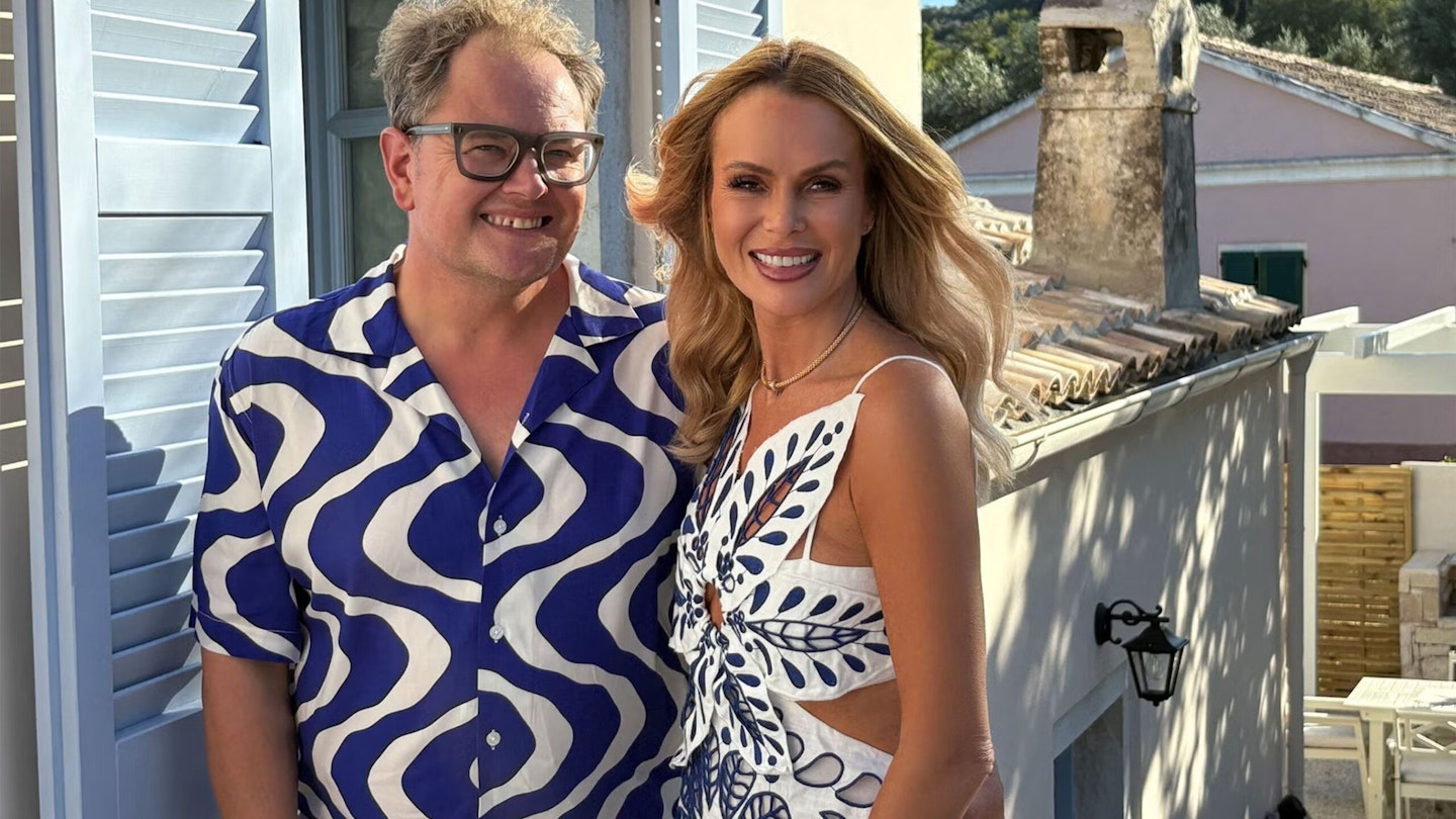 amanda holden denim dress Amanda Holden Denim Dress