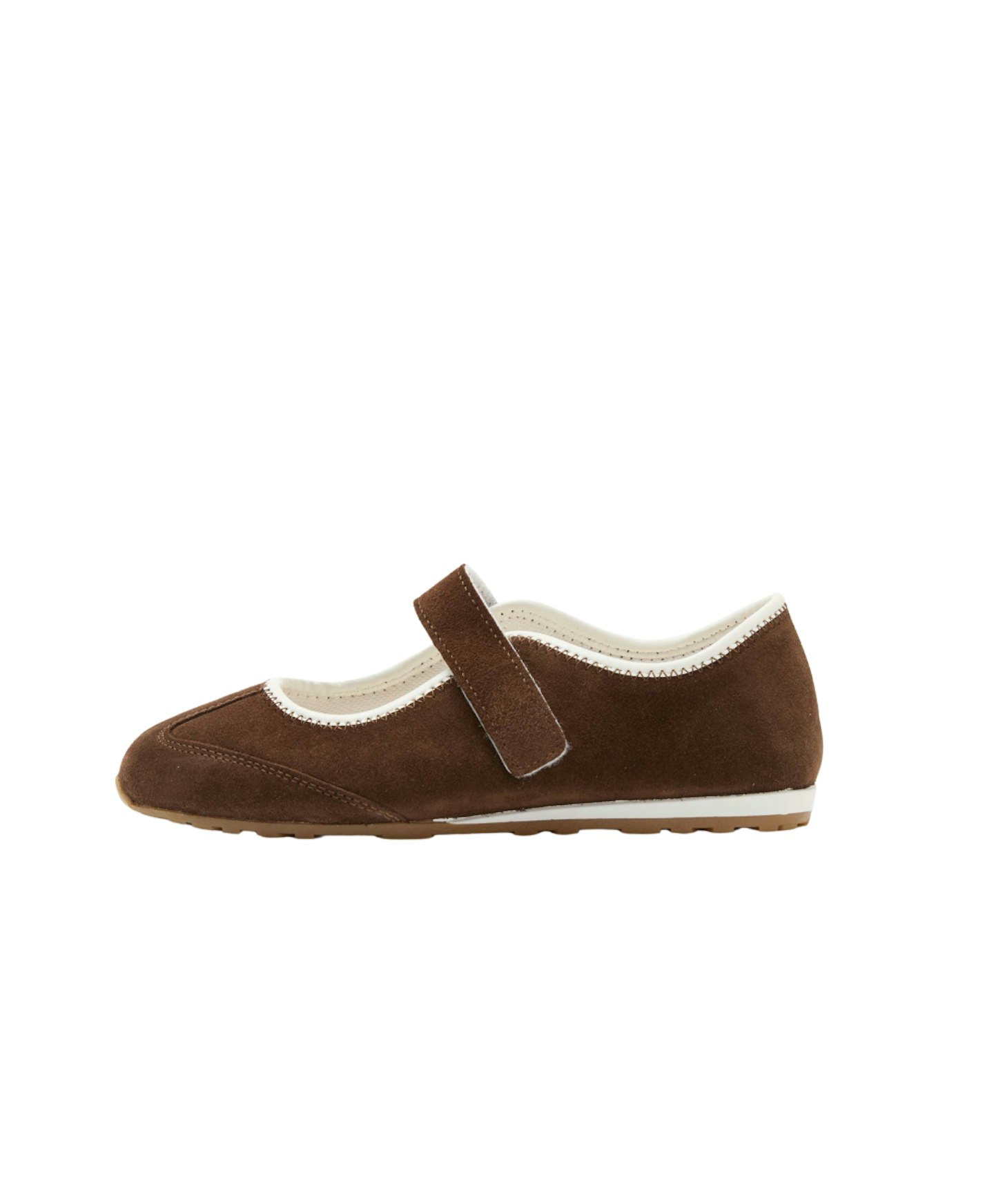 M&S, Suede Single Strap Mary Jane Trainers