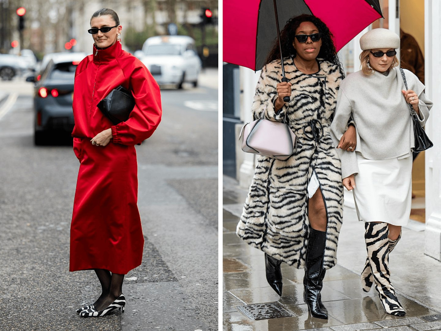 Zebra Print Is The Print Of The Season According To London Fashion Week
