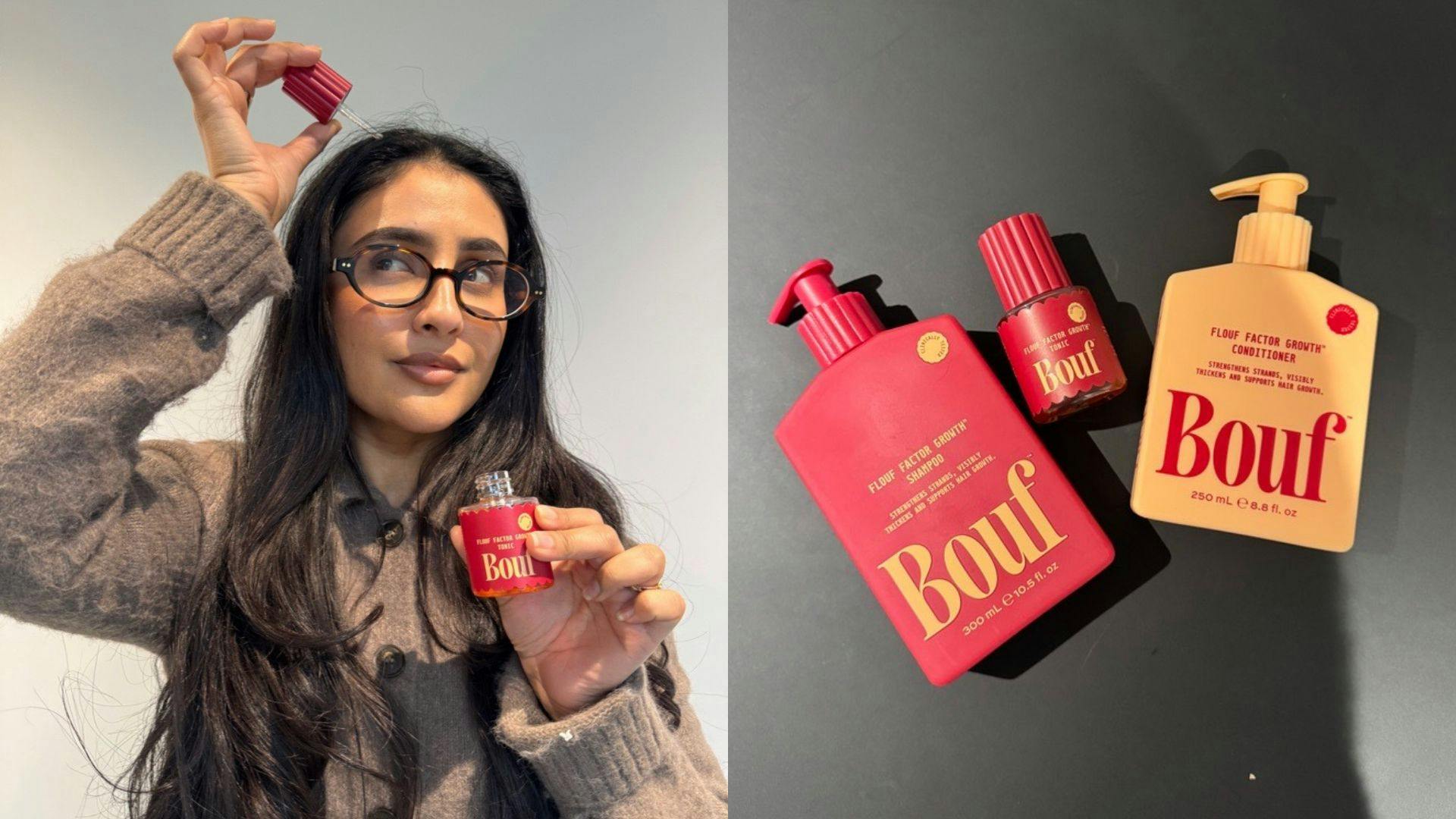 Meet Bouf: The Australian Haircare Brand On A Mission To Make Thin Hair Thicker and Longer From £15