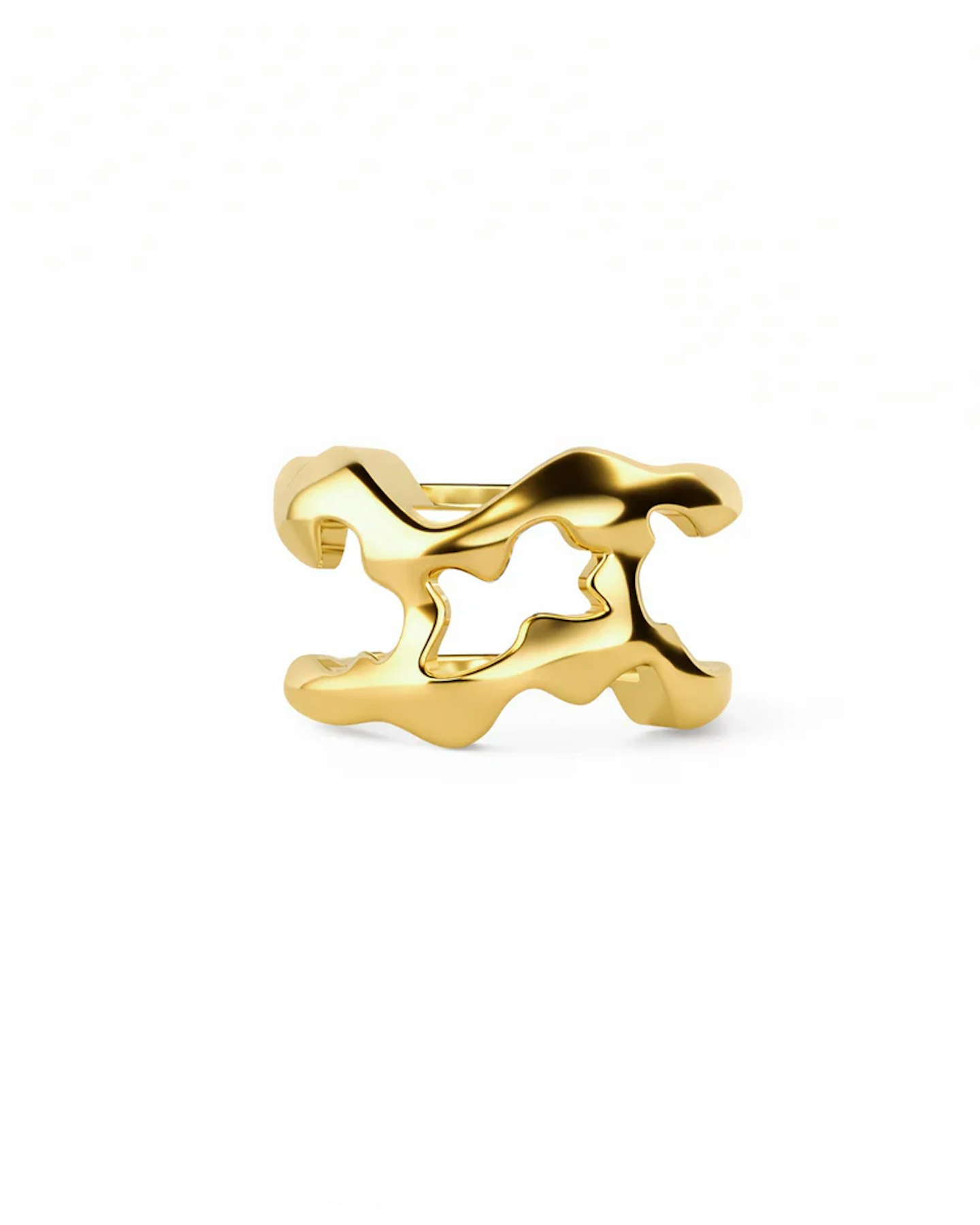 Steff Eleoff Flow 18K Gold Vermeil Oura Ring Cover