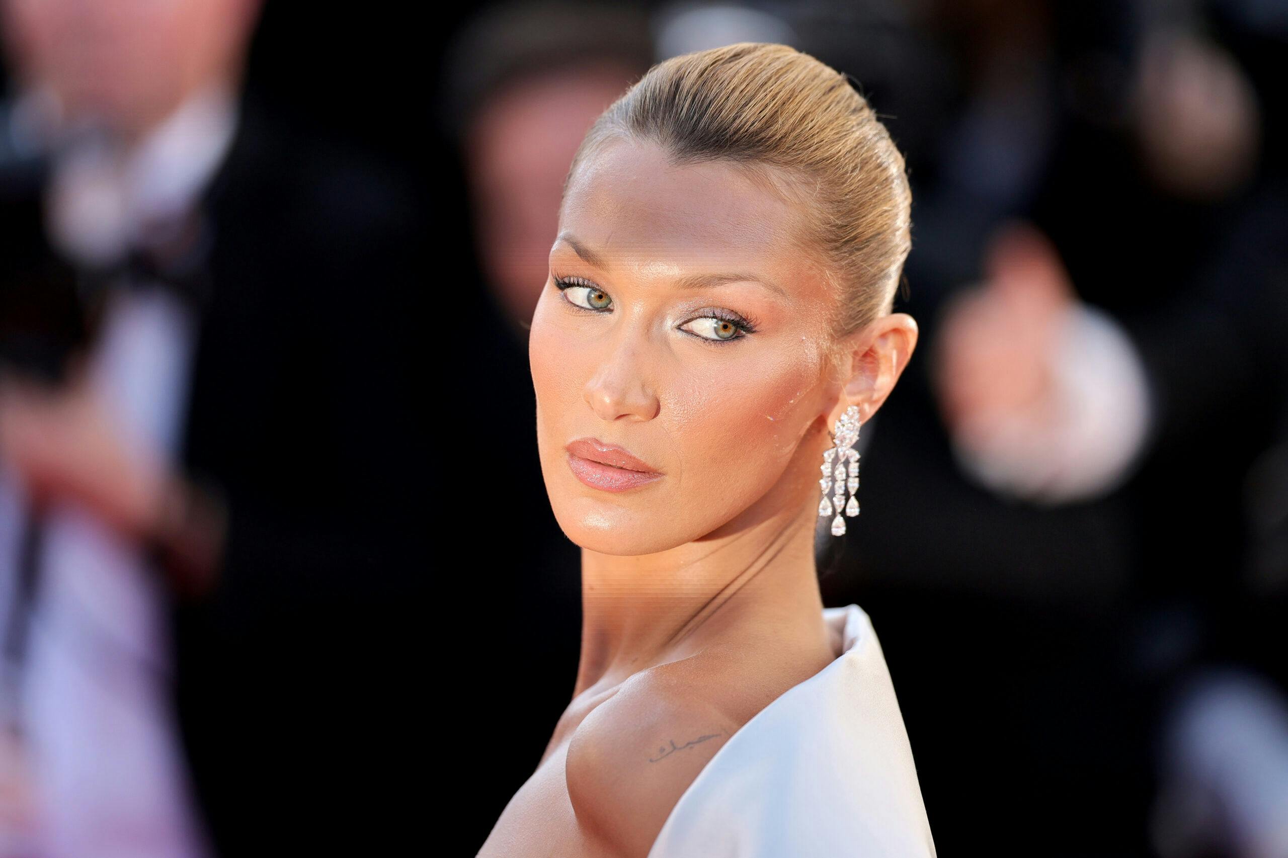 Meet the glow-giving highlighter that will help you mimic Bella Hadid's bronzed goddess beauty look