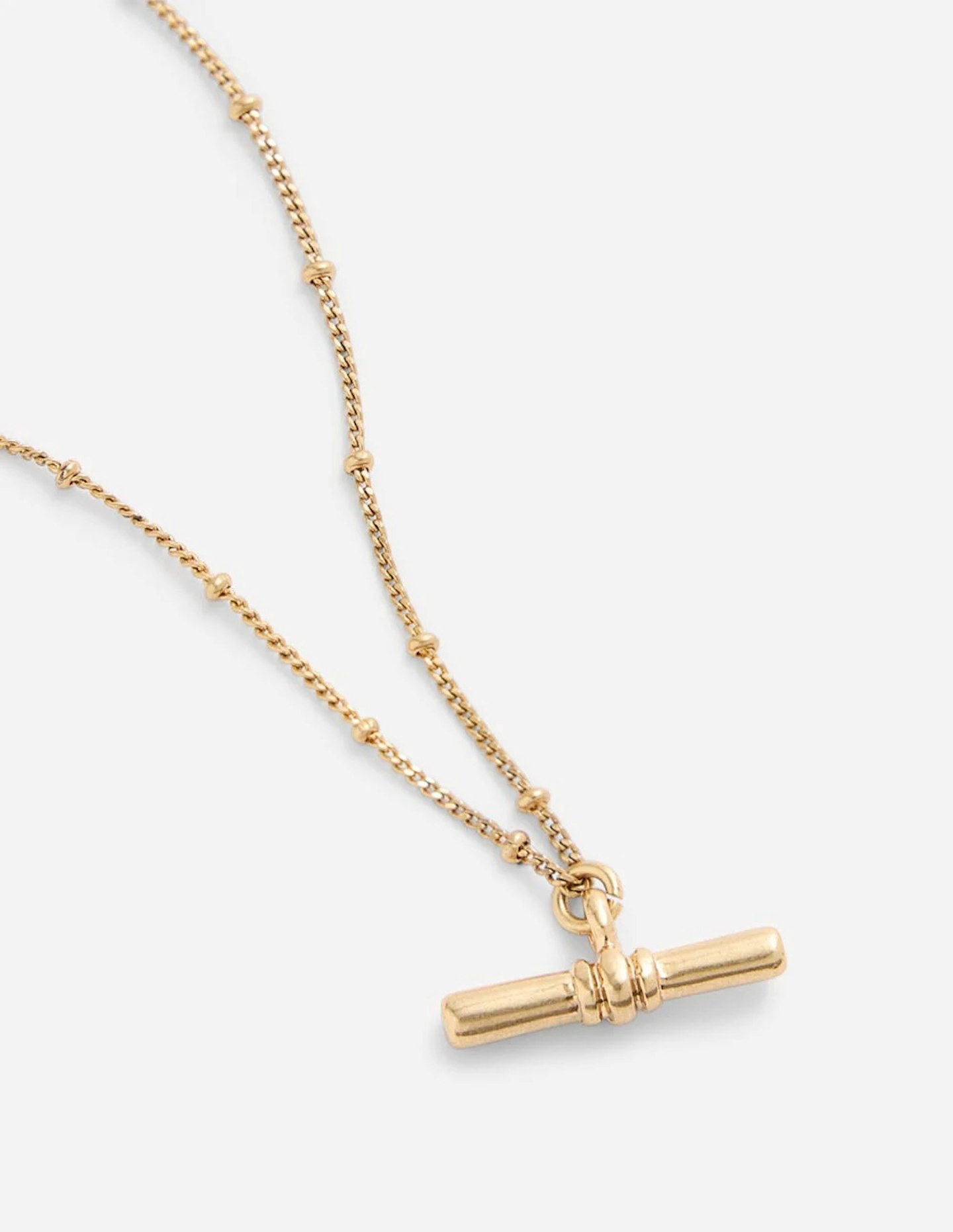 Boden Fine T-bar Pendant Necklace