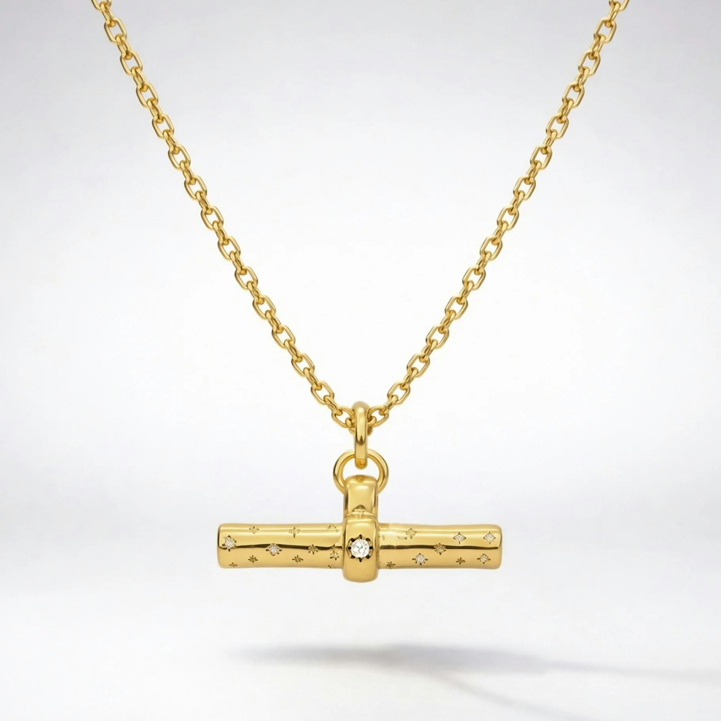 Luna Charles Wren T-Bar Necklace