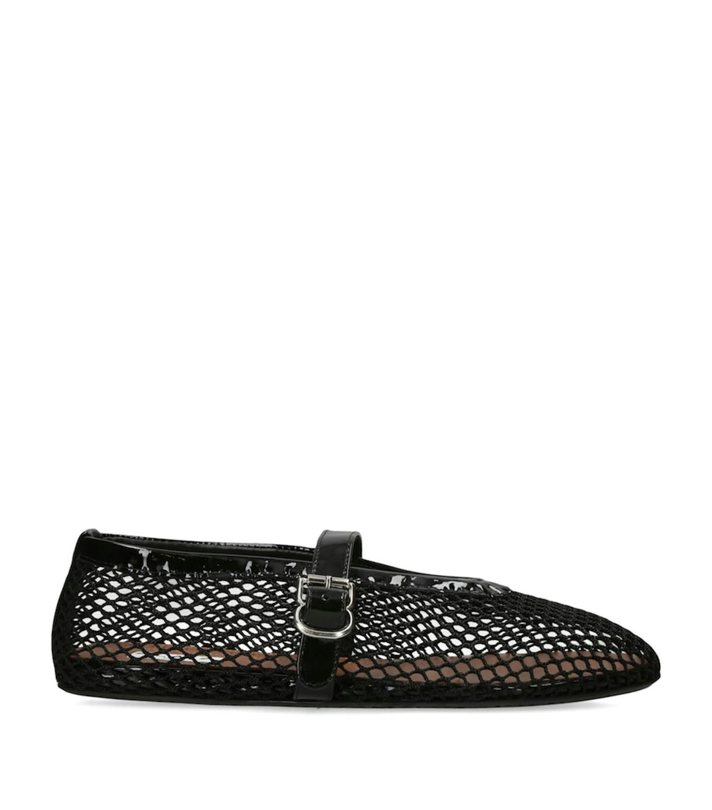 Alaïa, Leather Mesh Ballet Flats