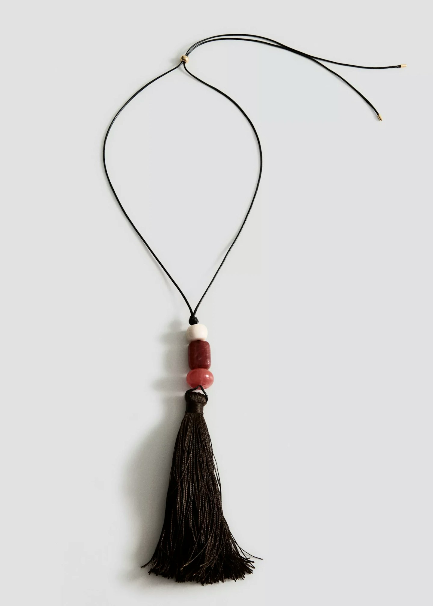 mango tassel necklace