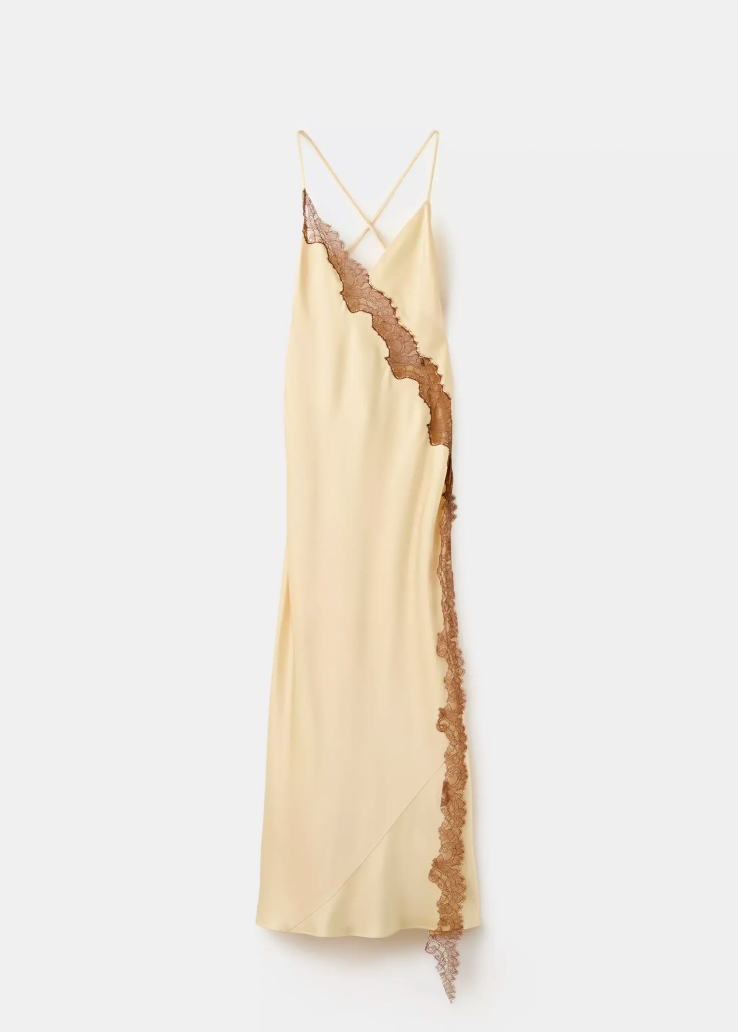 mango silk dress