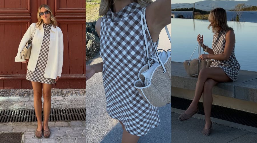My Favourite Gingham Mini Dress Has Just Been Restocked