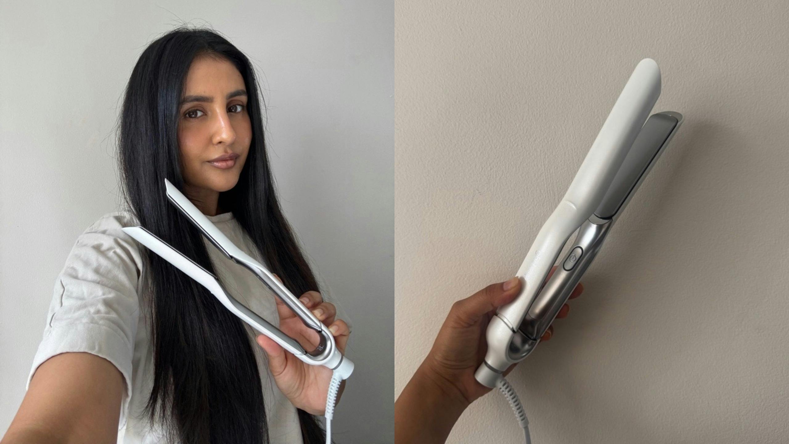 This AI-powered hair straightener promises zero heat damage - it's changed my hair health for good