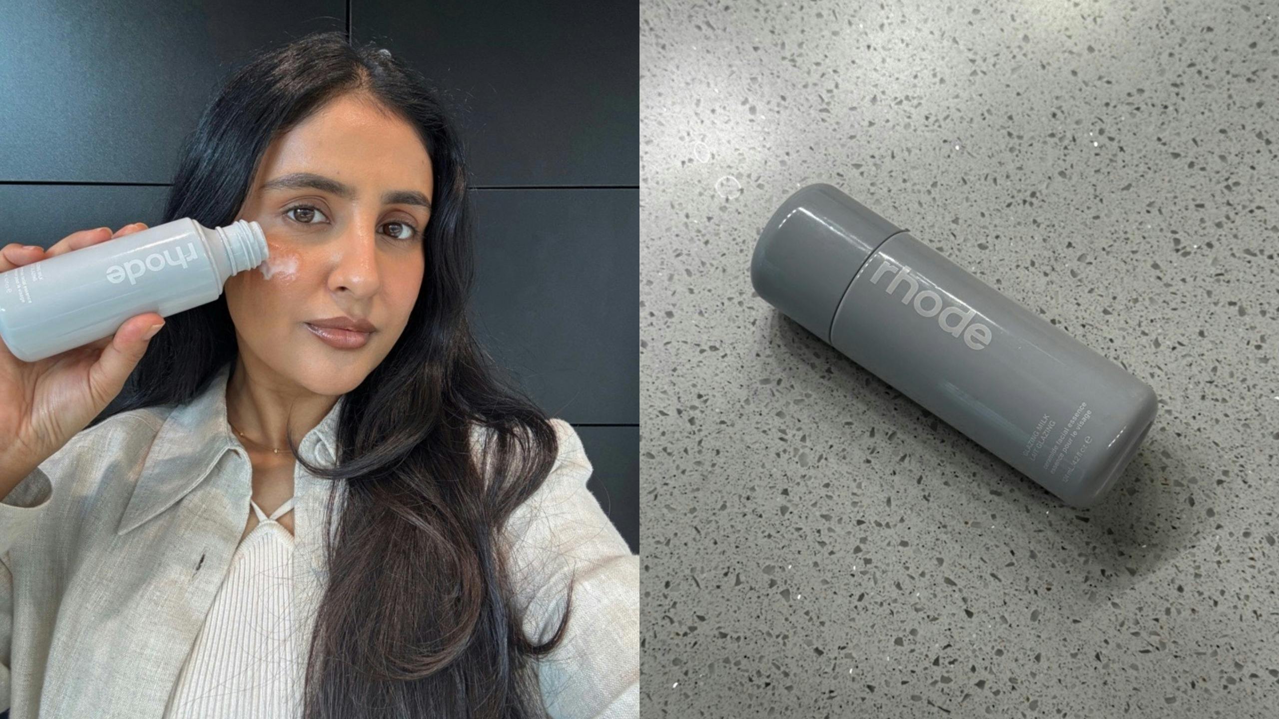 I used Rhode's Glazing Milk everyday for a month, here's what it did for my dry, dull skin