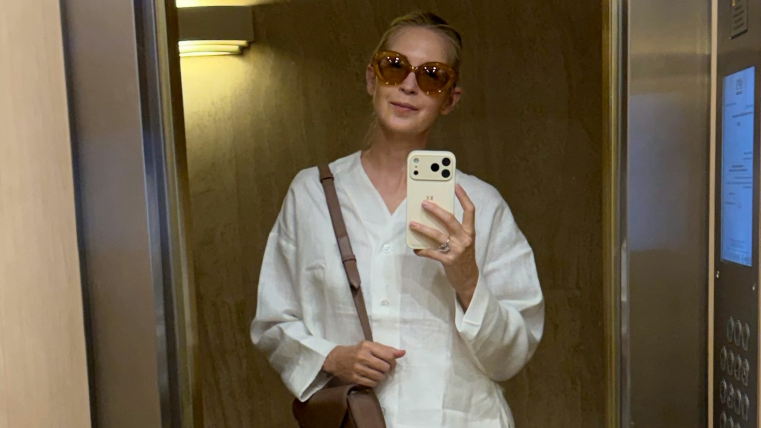 Kelly Rutherford's Linen Co-ord Is, Somehow, Still In Stock