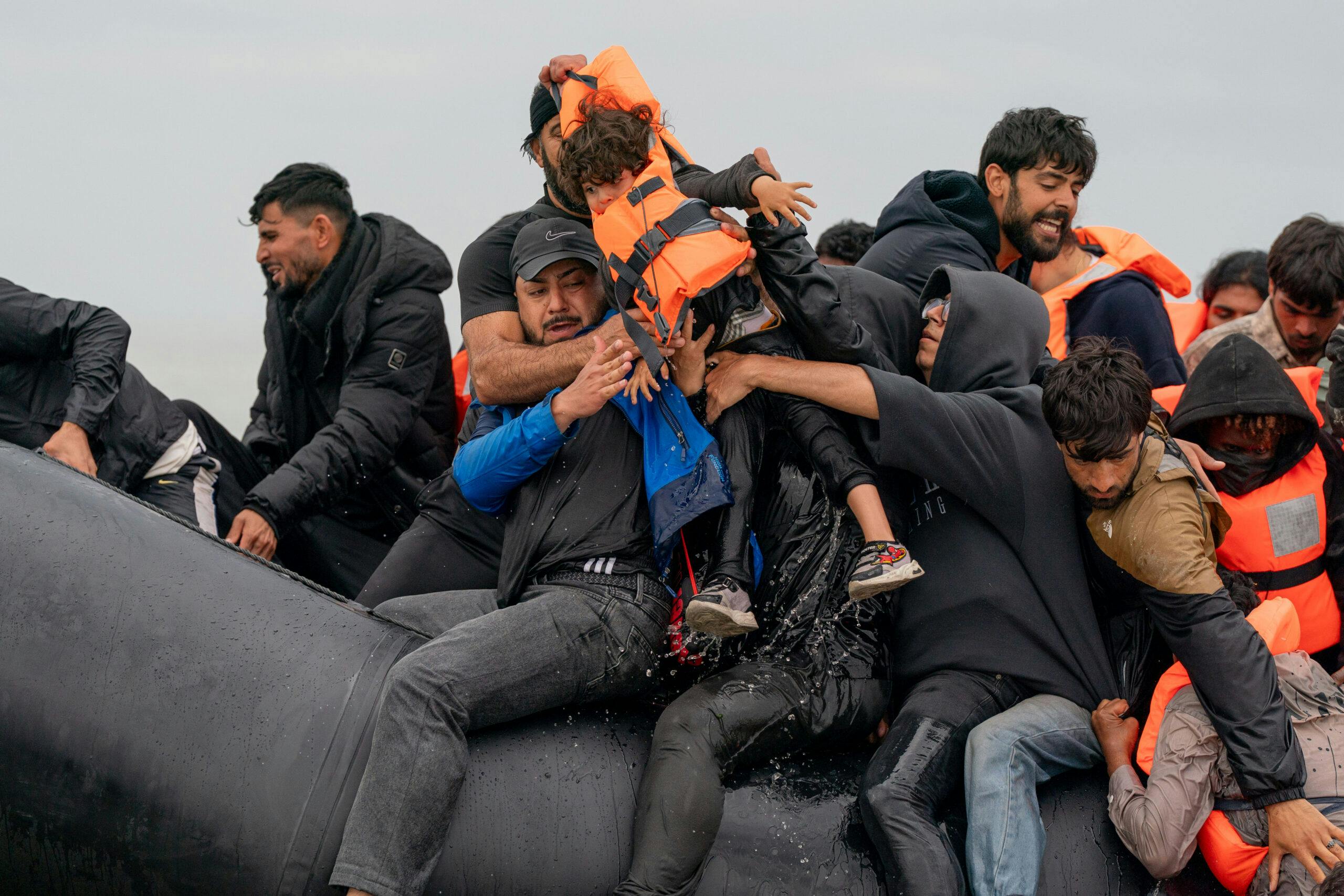 The children behind the photos in the small-boat crisis