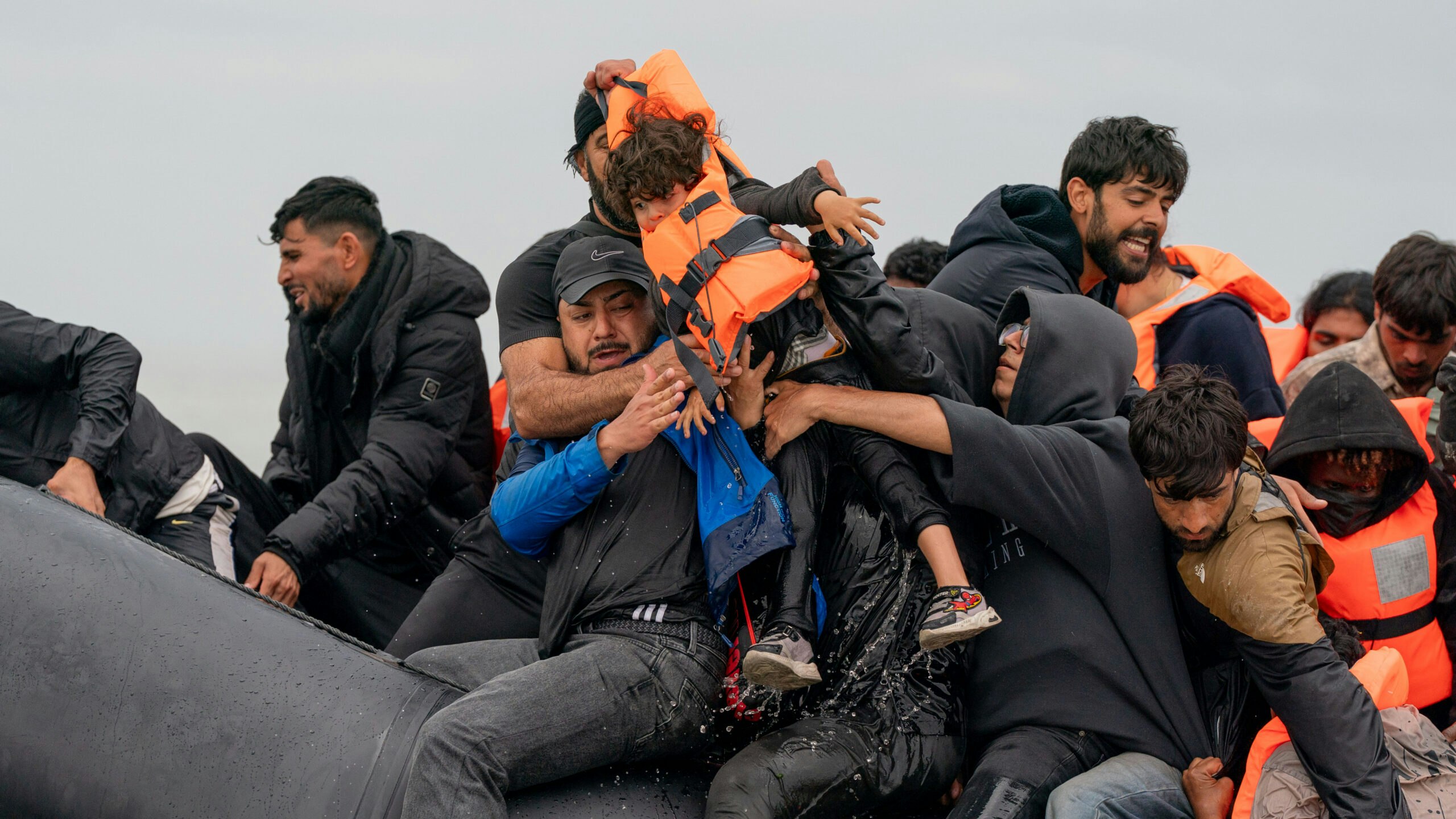 The children behind the photos in the small-boat crisis