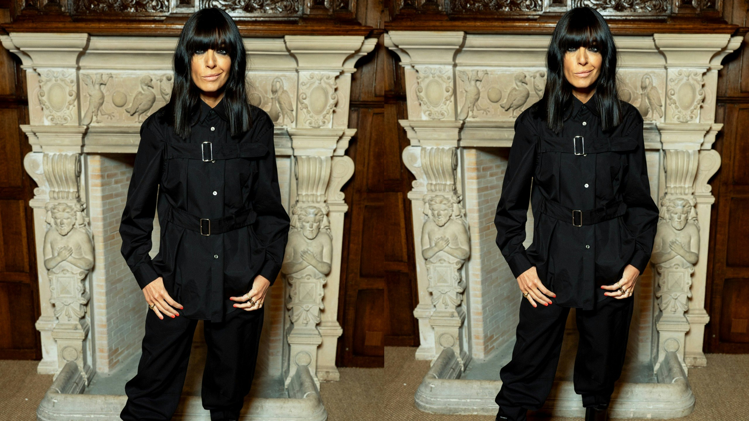 Claudia Winkleman Swapped Her Leggings For Balloon Trousers