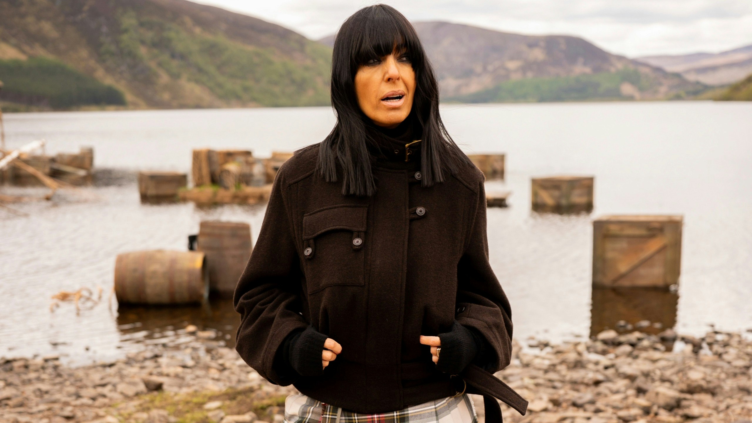 Gefunden: Claudia Winklemans Mantel aus „Tonight's Traitors“