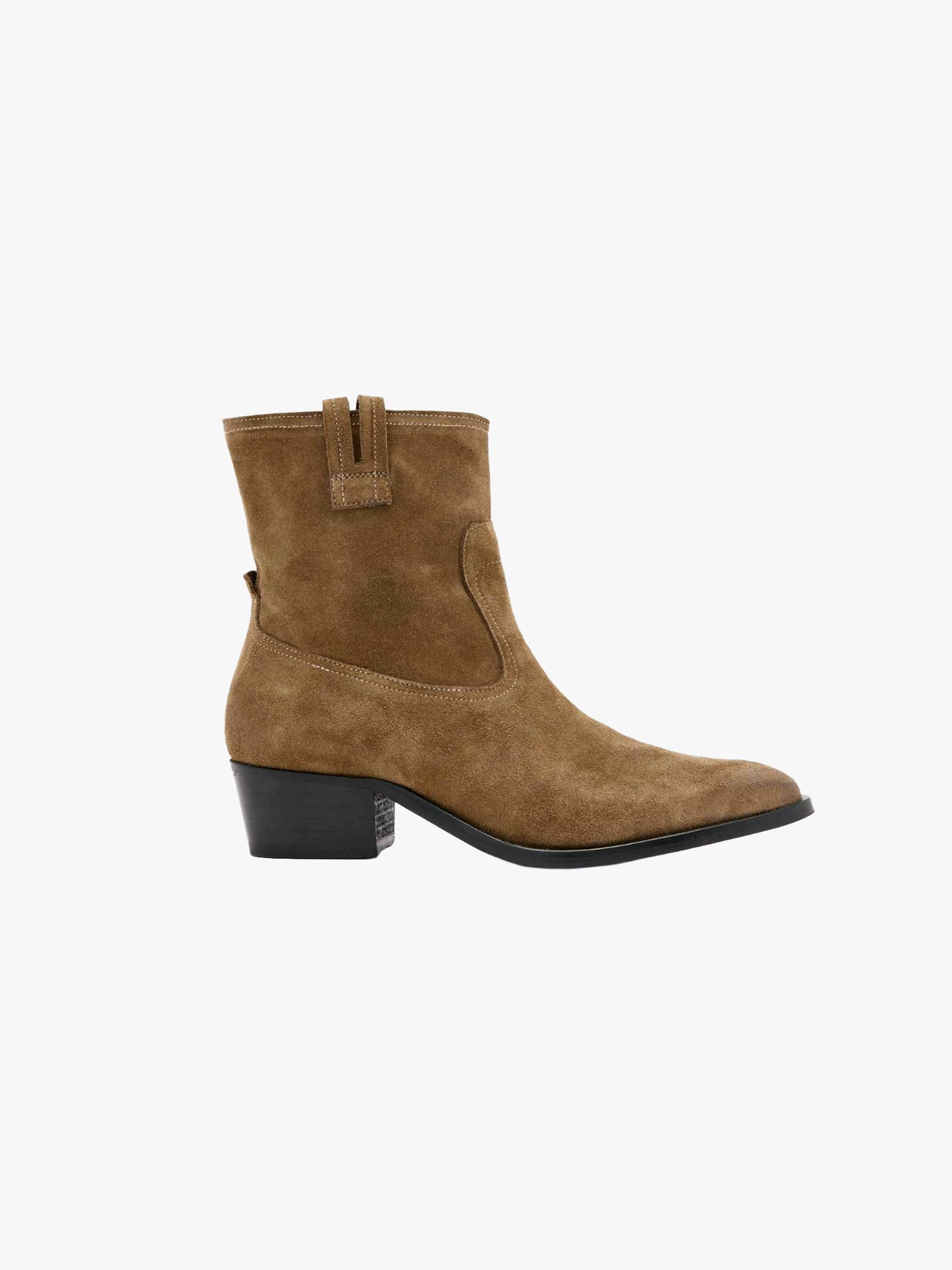 AllSaints, Jura Suede Zip-up Dress Boots