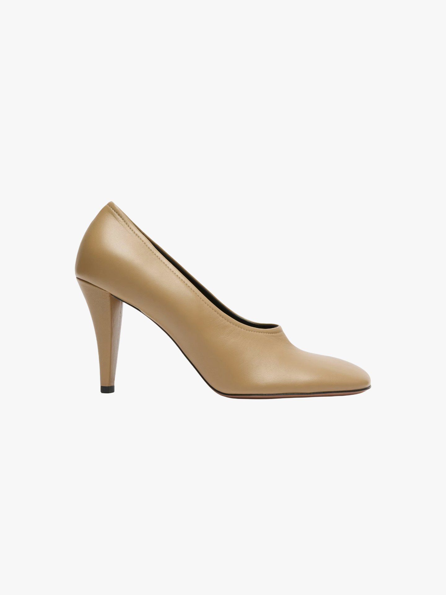 Arket,  Sqaure-toe Leather Pumps