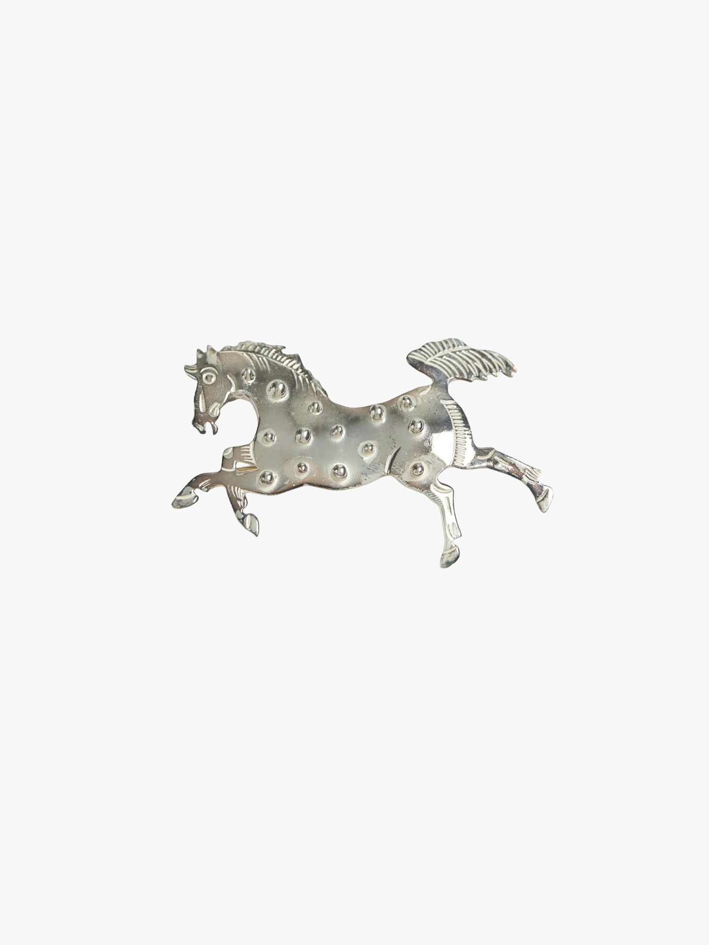 Couverture And The Garbstore, Giddy Up Pin Silver