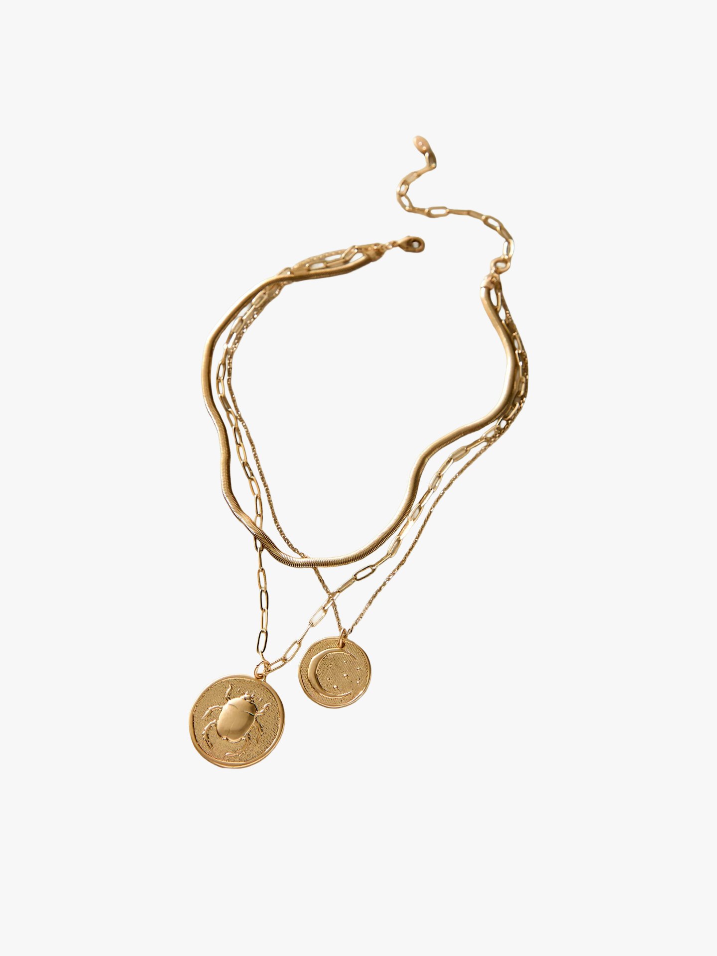 Free People, Oversized Coin Necklace