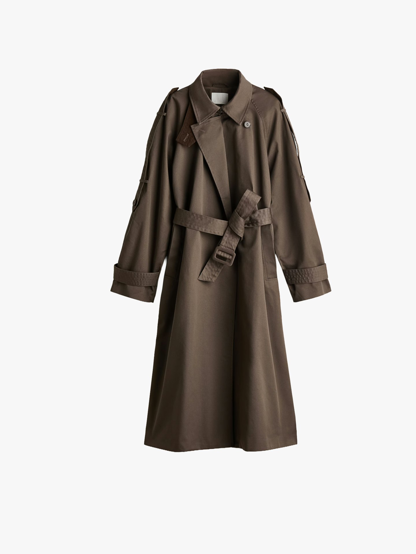 H&amp;M, Oversized Twill Trench Coat