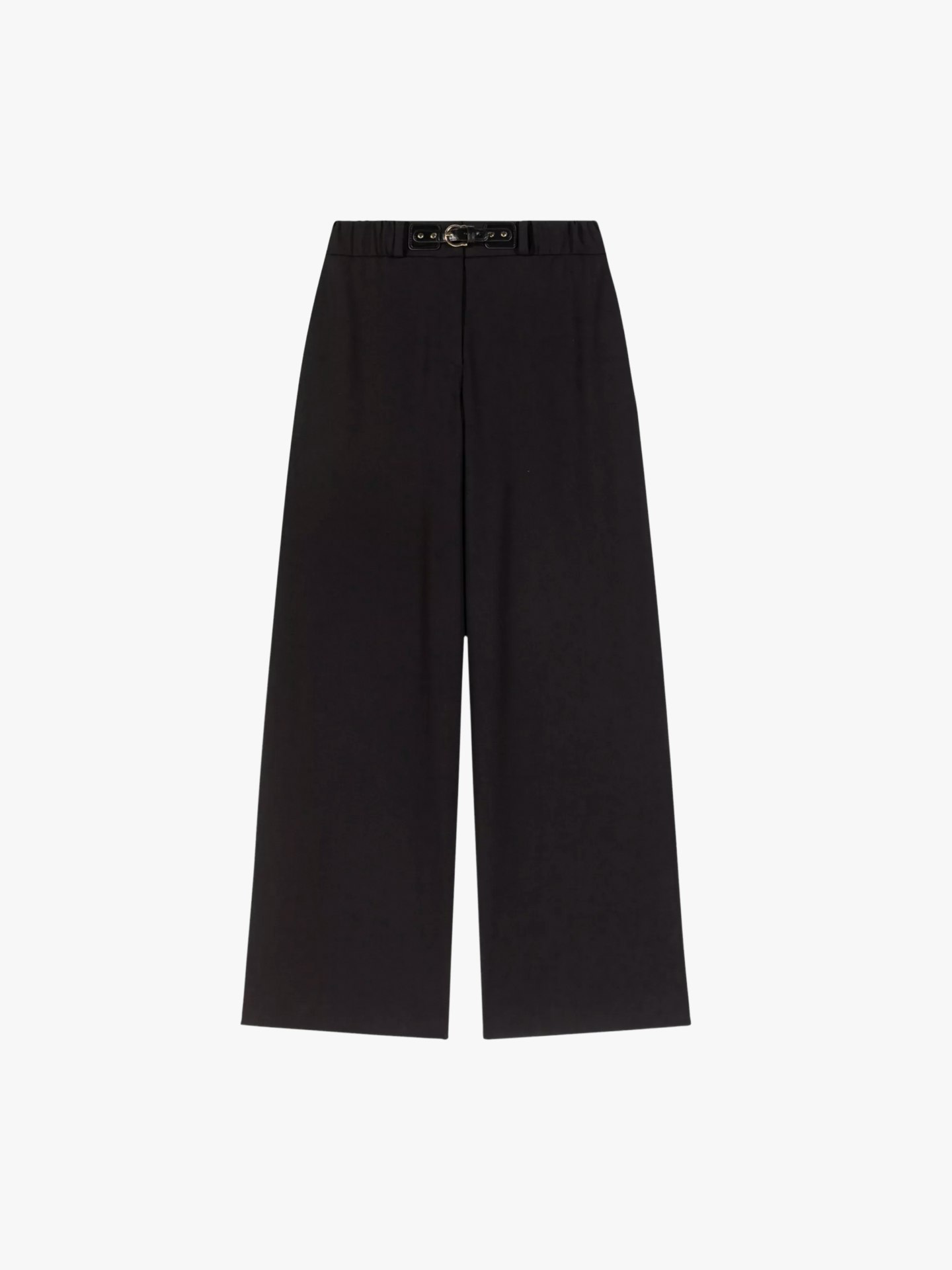 Maje, Wide-Leg Mid-Rise Stretch-Woven Trousers