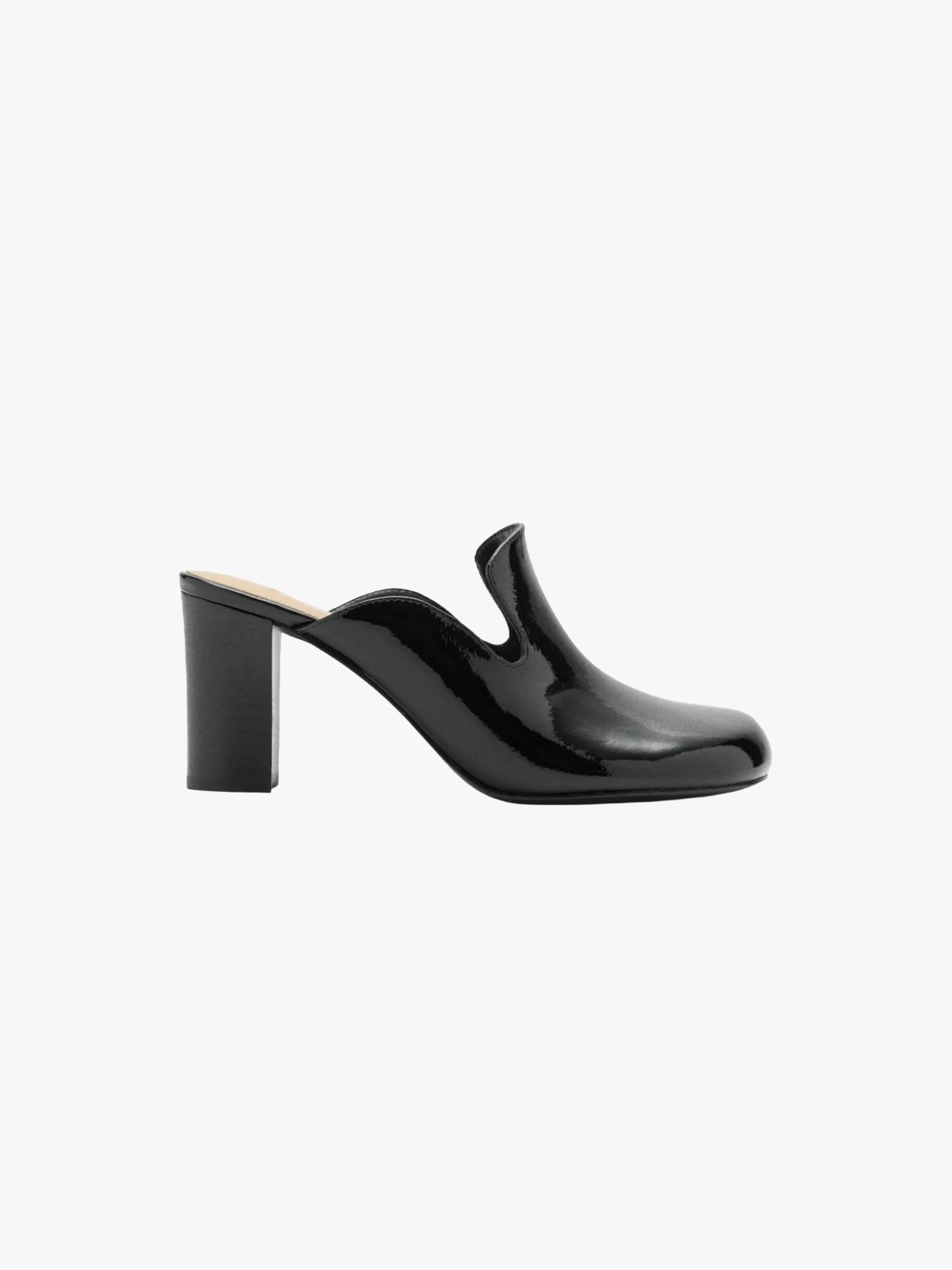 Mango, Patent Leather Heeled Shoe