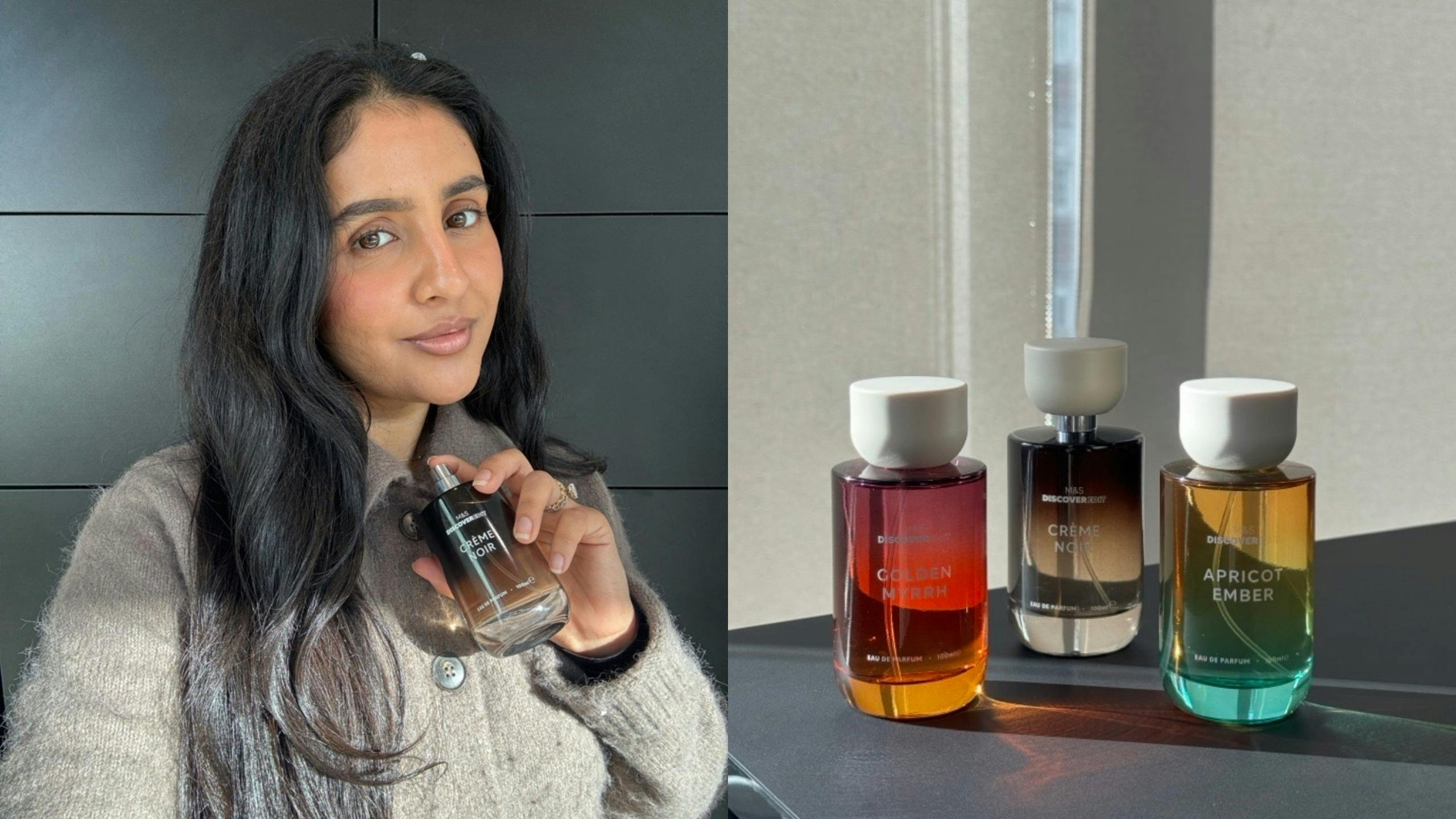 Want a cosy perfume? M&S just launched the perfect festive season scents and they are only £18 each