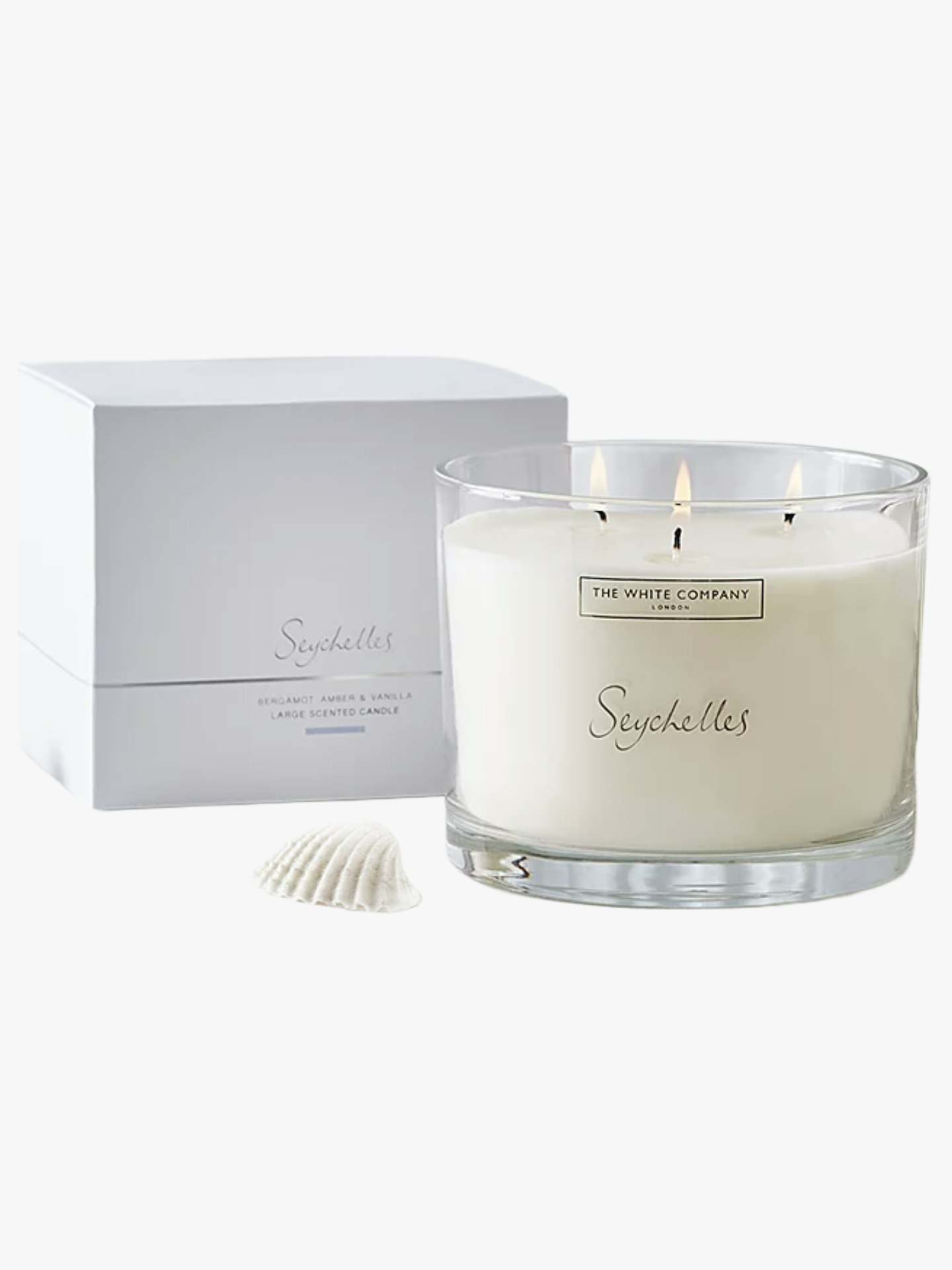 The White Company, Seychelles Large Candle