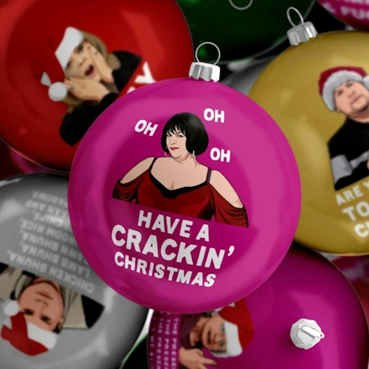 Nessa from Gavin and Stacey Christmas Bauble