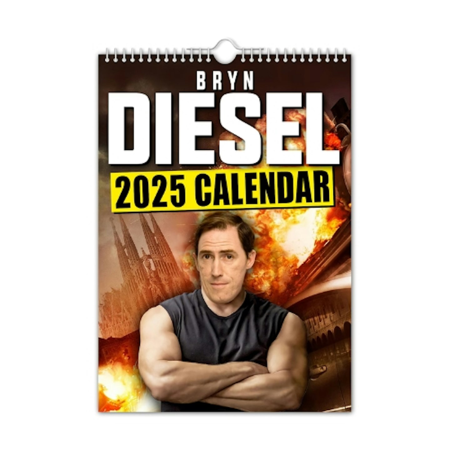 Bryn Diesel 2025 Wall Calendar