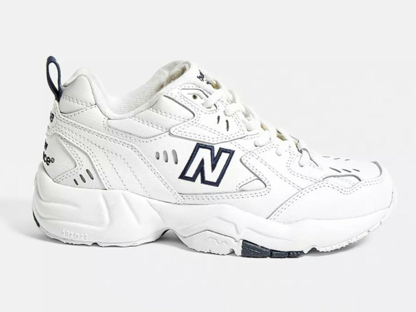 New Balance 608 White Trainers