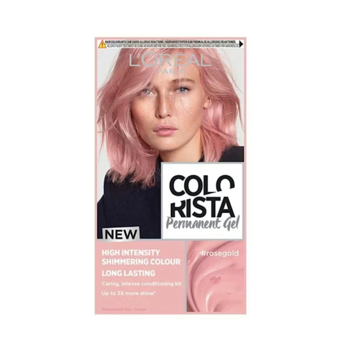 L'Oreal Colorista Rose Gold Permanent Gel Hair Dye