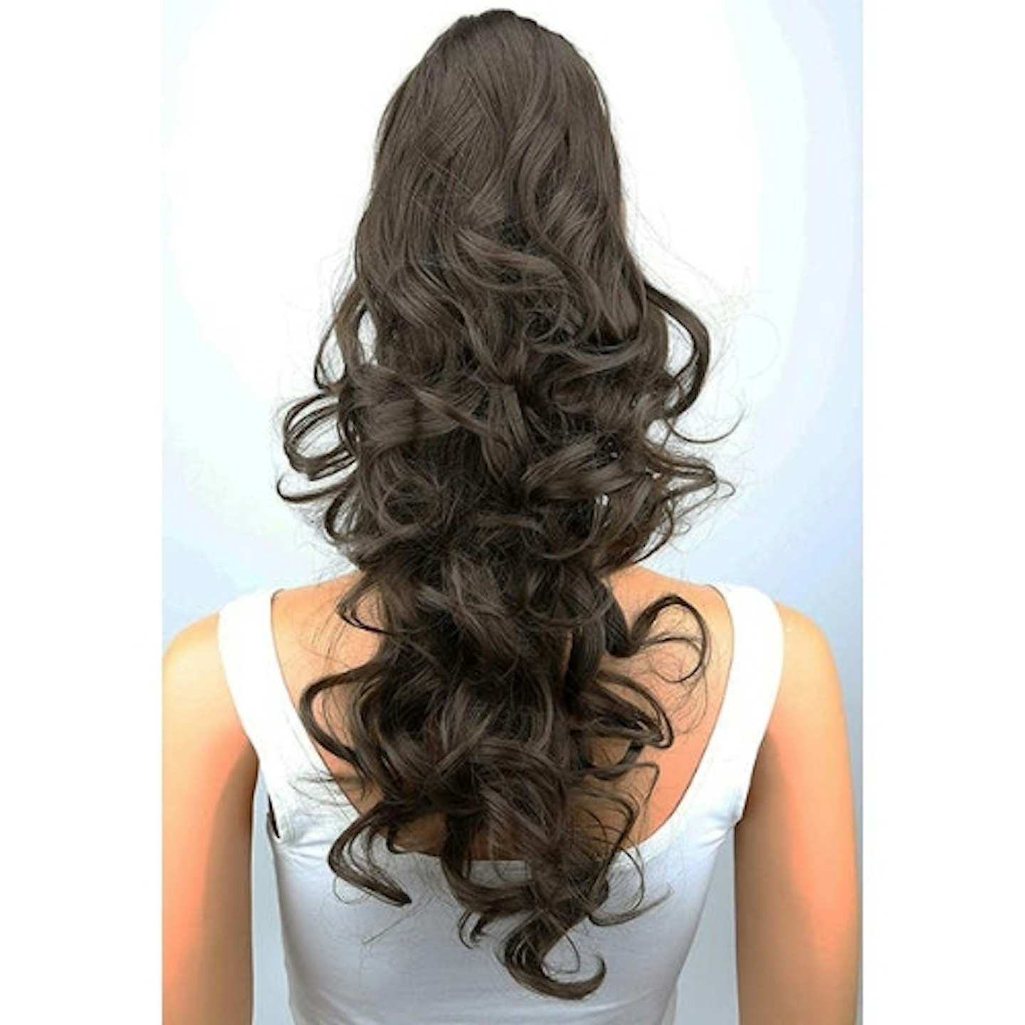 PRETTYSHOP 24" Hair Piece Pony Tail Extension Very Long & Voluminous Curled Wavy Heat-Resisting