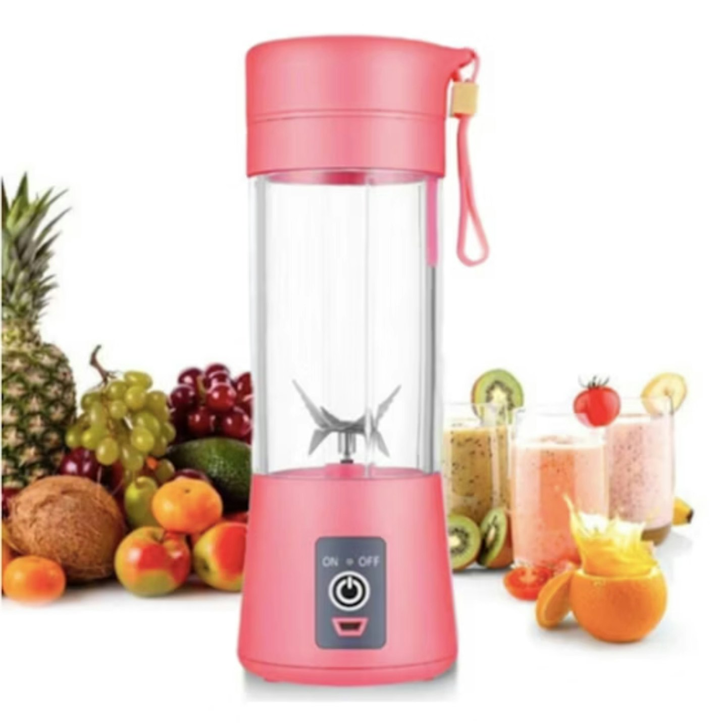 Portable bottle blender