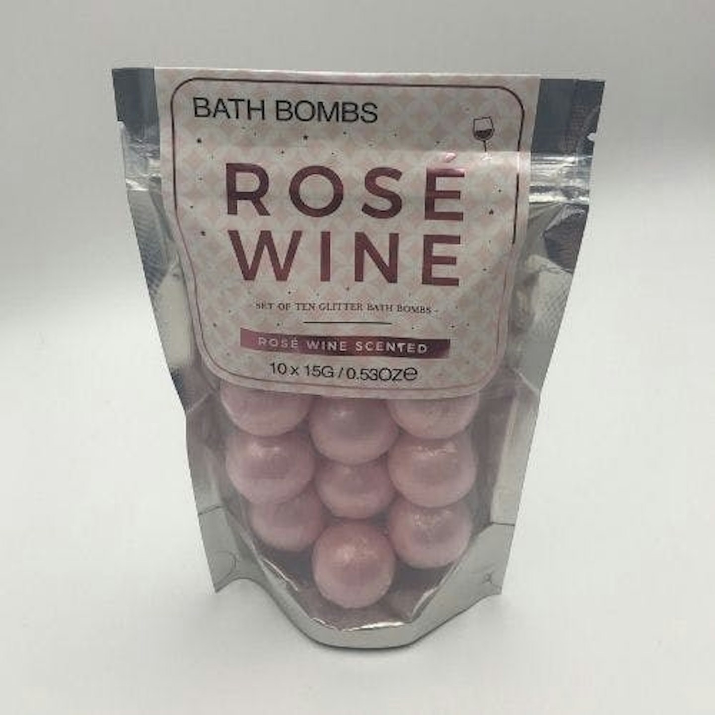 Rose Wine Bath Bombs