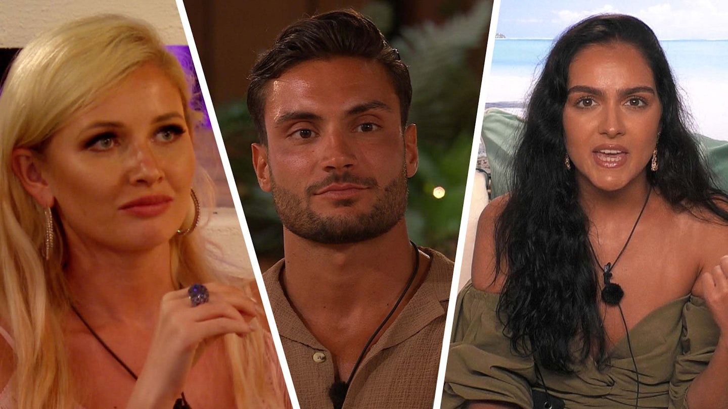 Love Island's Kady McDermott is confronted by Mitch Taylor in VERY