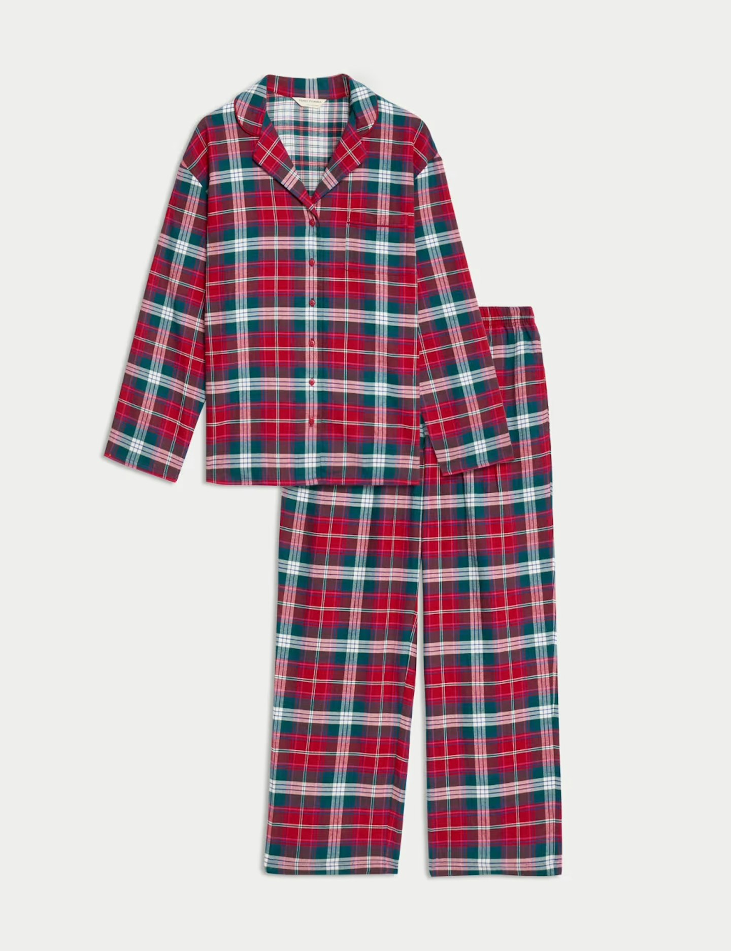 Women's Checked Family Christmas Pyjama Set