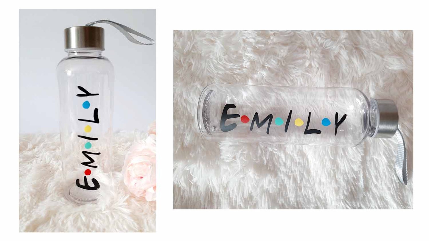personalised water bottle