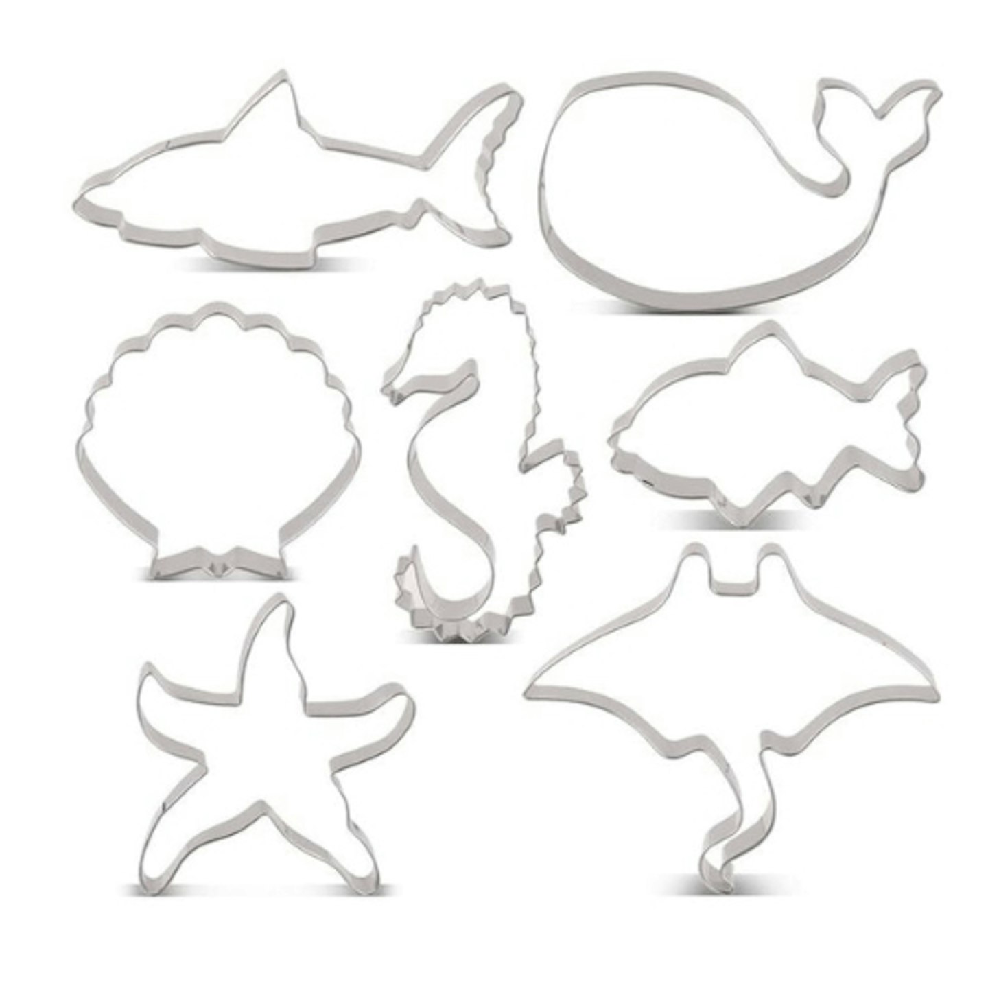 KENIAO Under The Sea Cookie Cutter Set