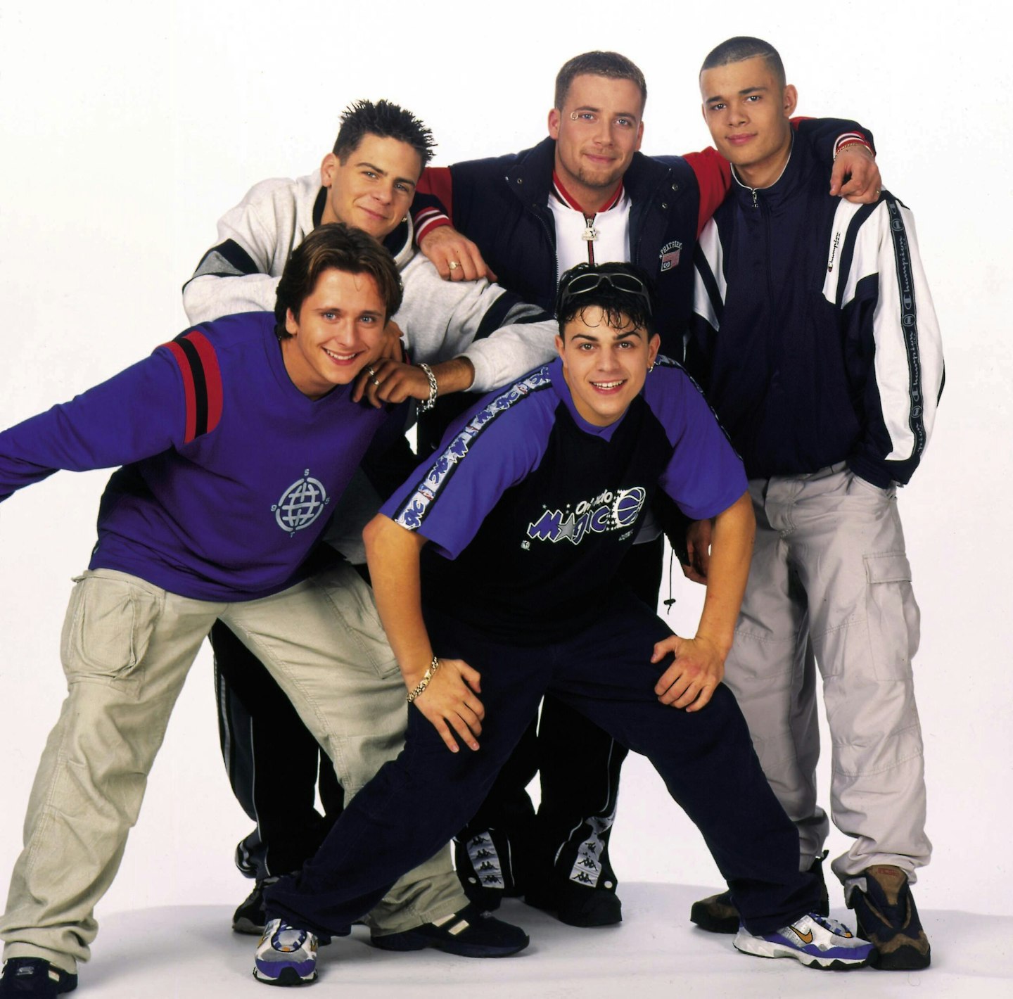 5ive: Abs Breen, Scott Robinson, Ritchie Neville, Jason Brown, Sean Conlon