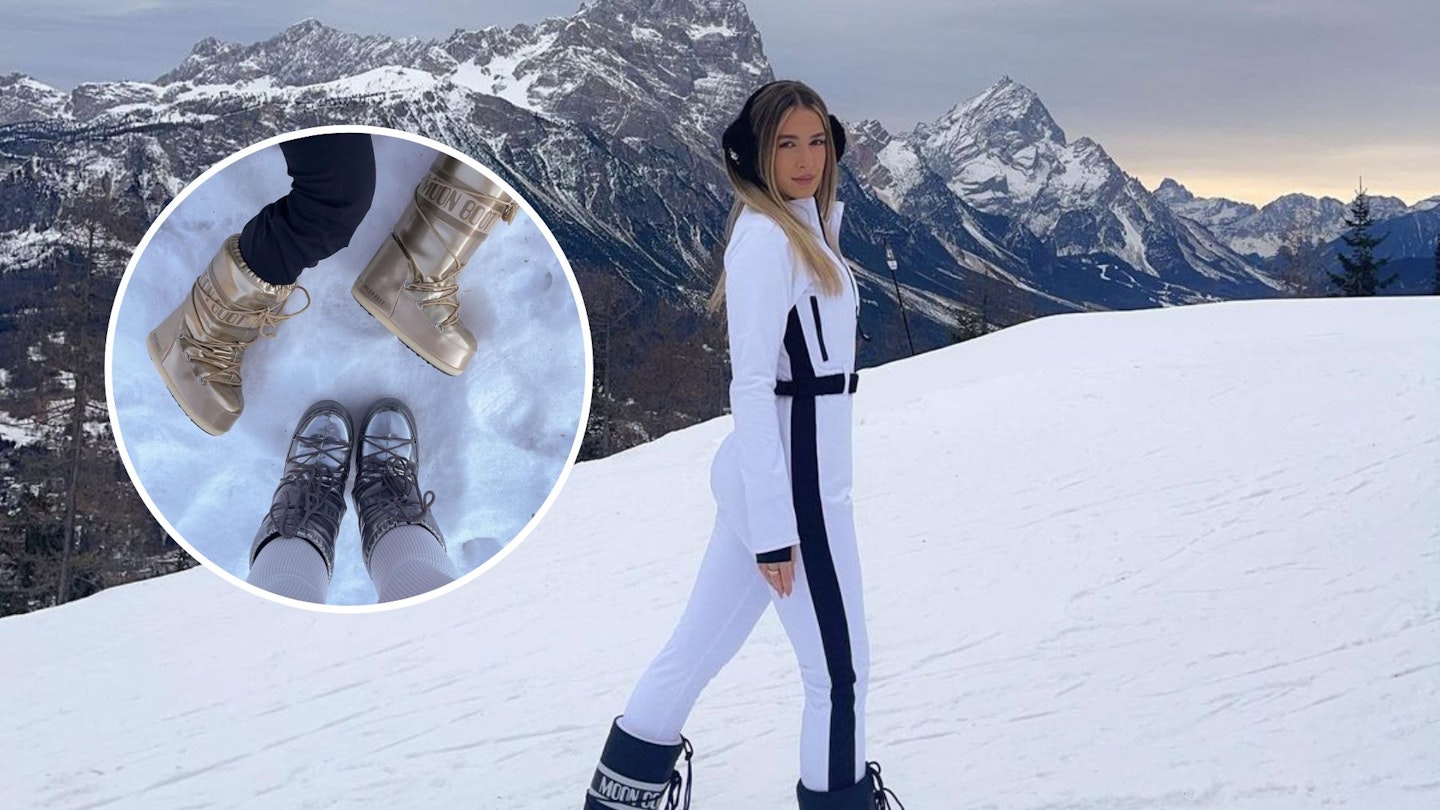 Glacier Fleece Lined Ski Pants in White