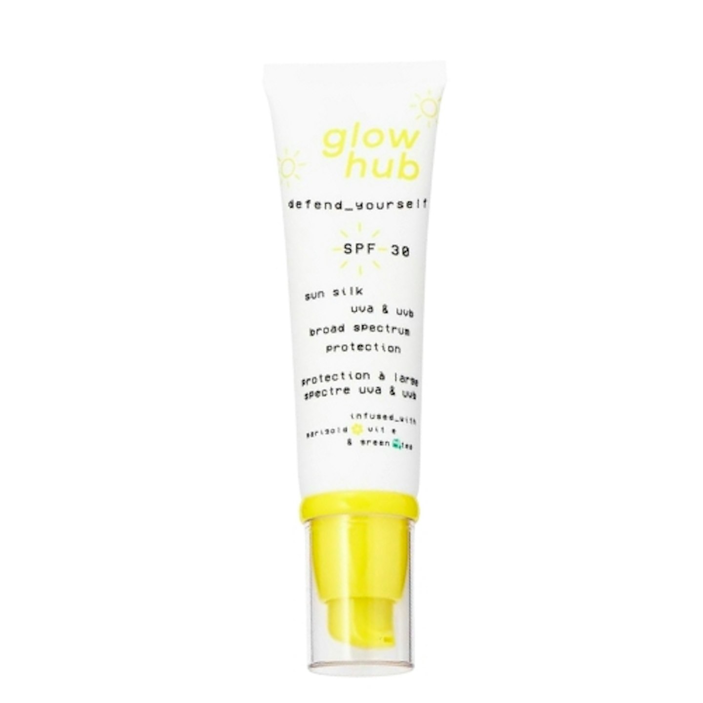 glow hub DEFEND YOURSELF SPF