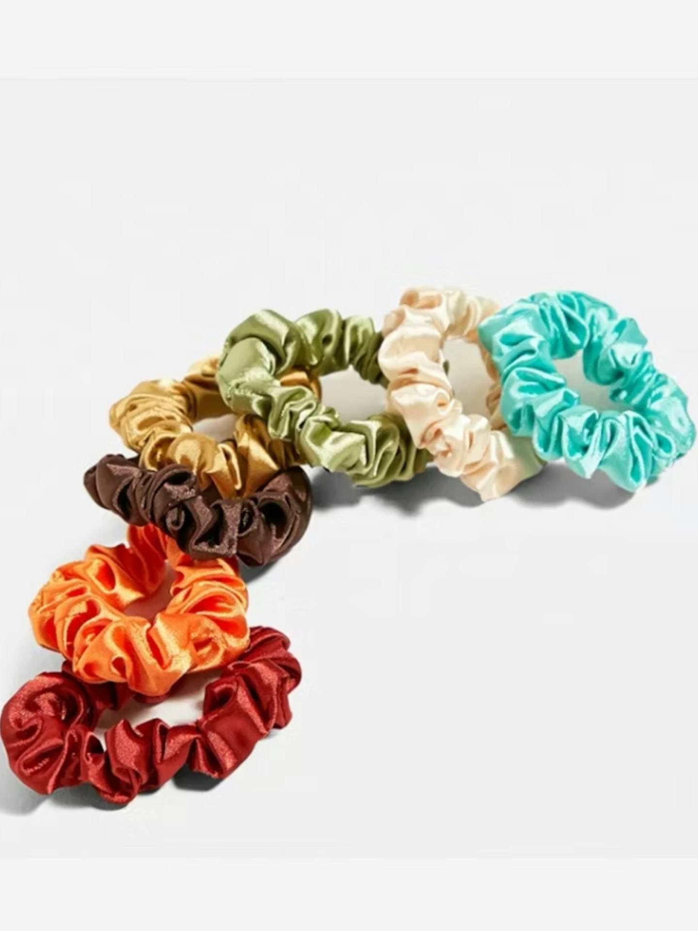 70s Skinny Scrunchies 7-Pack