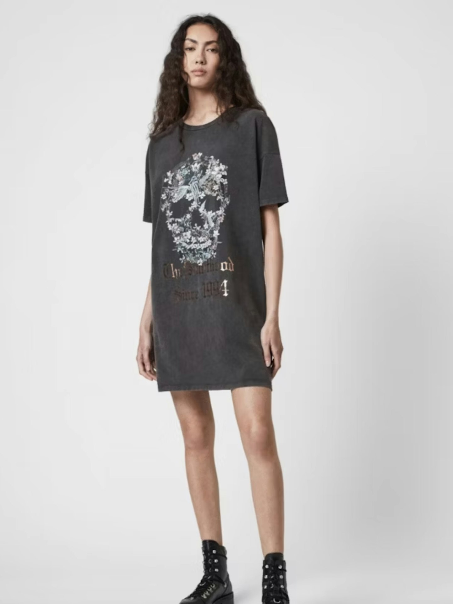 Conscious Skull T-Shirt Dress