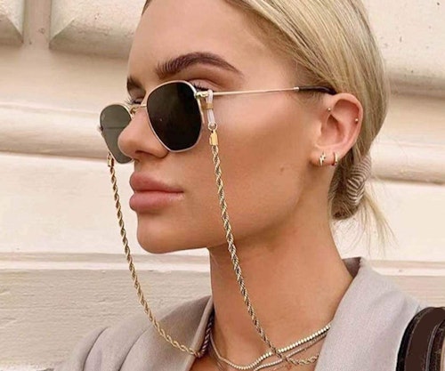 Bohend Fashion Gold Twist Sunglasses Chain