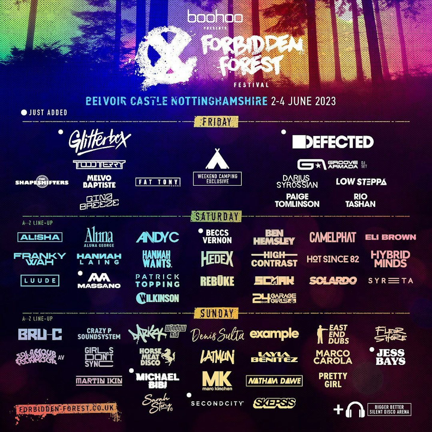 forbidden forest festival 2023